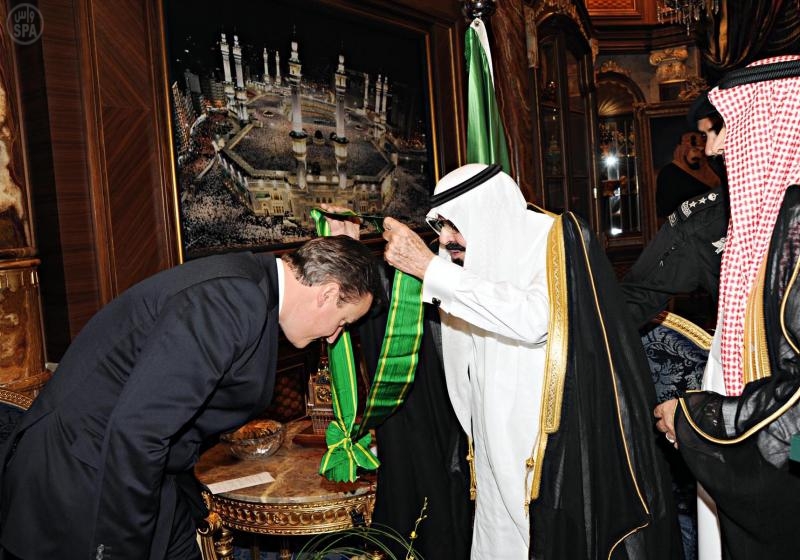 Cameron & Saudis 