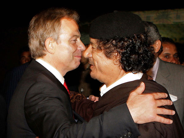 Blair & Gaddafi