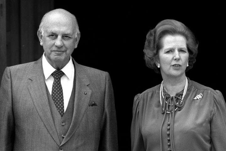 Thatcher & P.W. Botha 